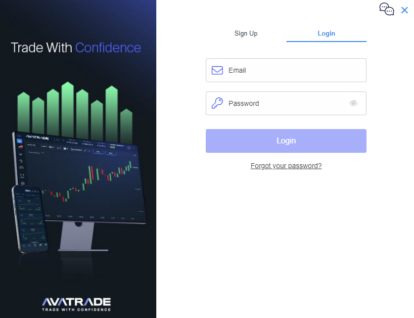 avatrade login