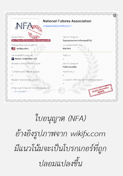 4 ใบอนุญาต (NFA)