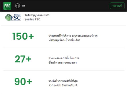 FBS ใบอนุญาต