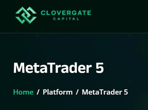 clovergate capital MT5